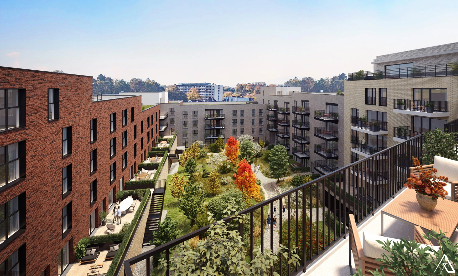 Visuel 3D - BIB Residence Forest-Village