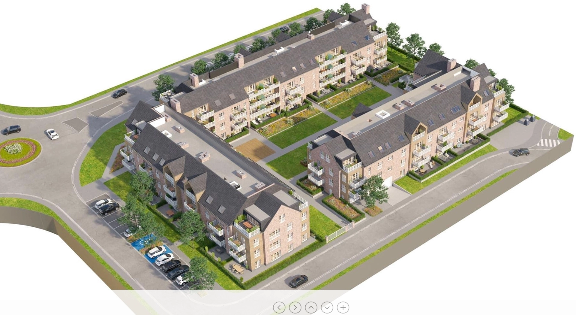 Maquette orbitale 3D développée dans un processus de création numérique en architecture