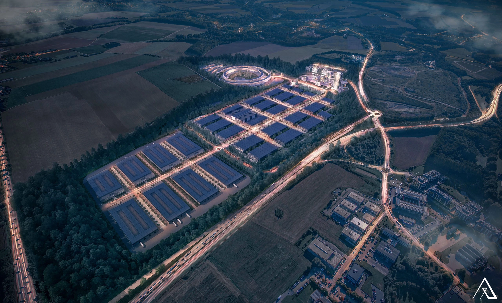 Visuel 3D - Mont-Saint-Guibert Eco Park - La Sabliere