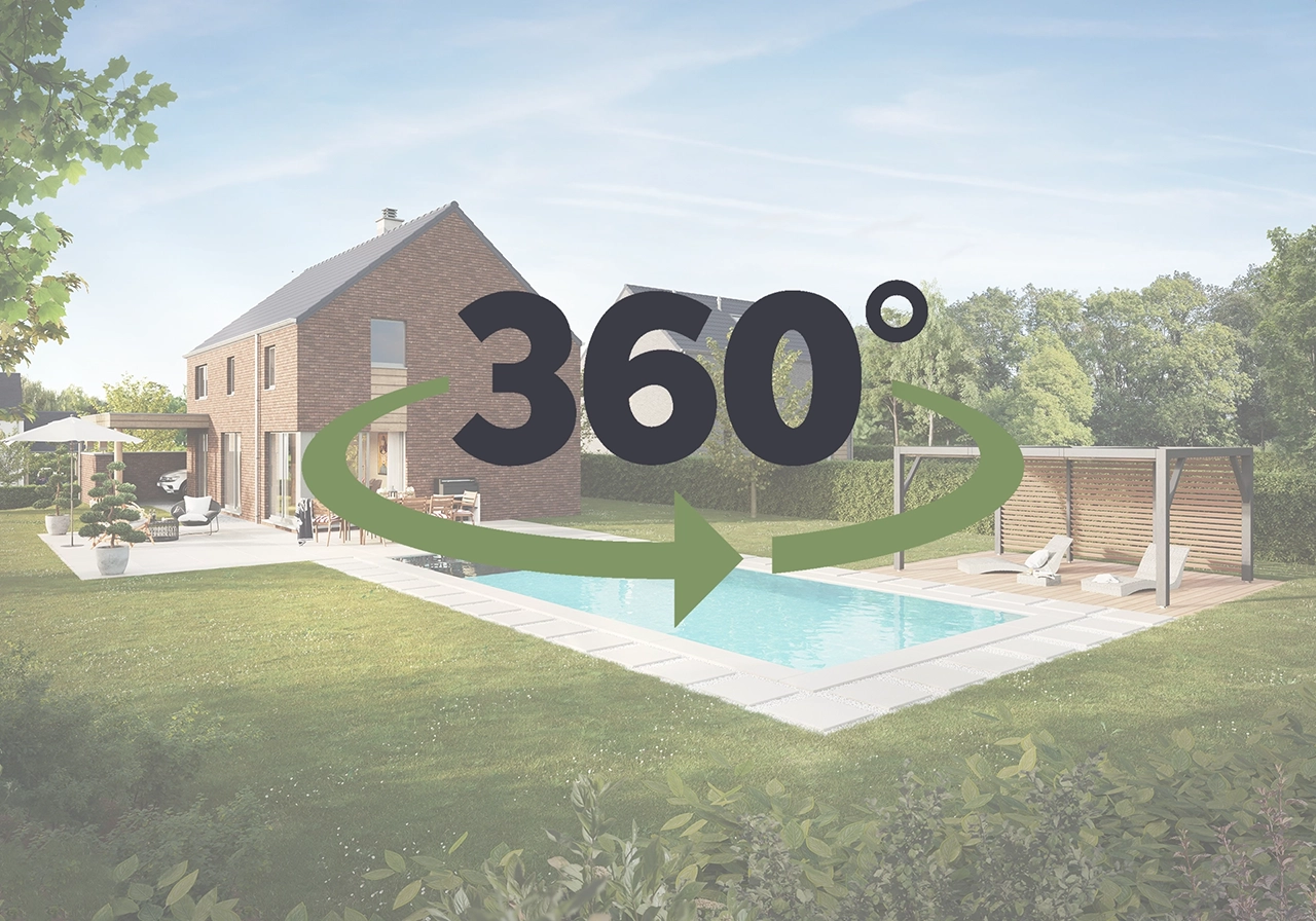 Aperçu d’une visite virtuelle 360° d’un projet résidentiel New Line Homework