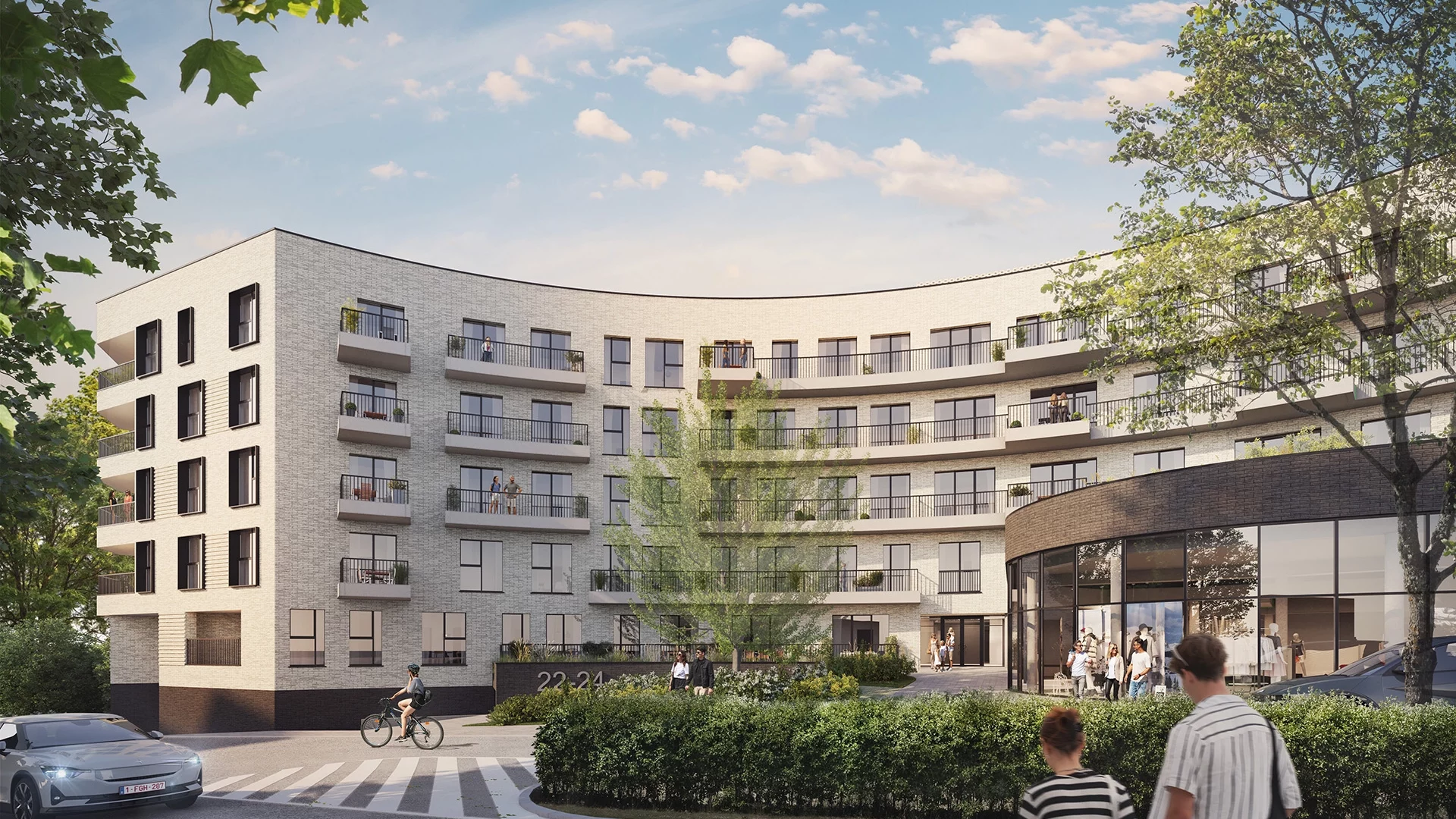 ART BE Auderghem projet Croissant avenue de Beaulieu - Immobilier residentiel 2026